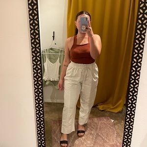 Anthropology Tank Top. Burnt Orange. Size X-small.